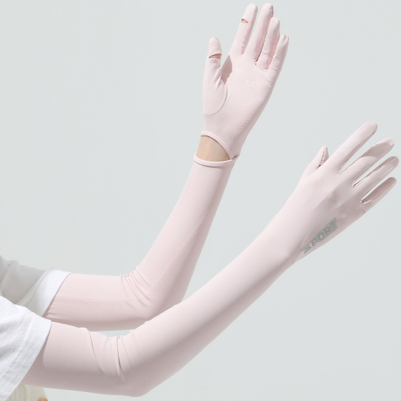 غطاء ذراع من الحرير الجليدي بأ - مراجعة Touch Screen Gloves وسعره