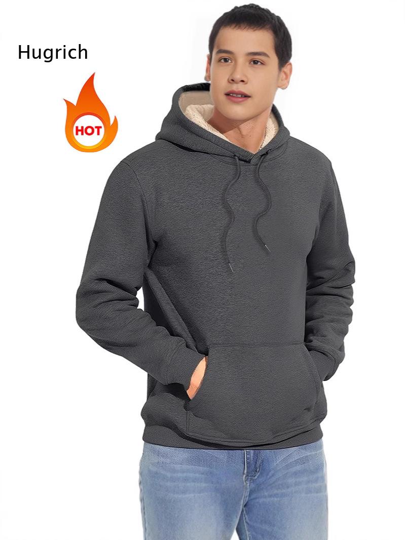هودي رجالي مبطن بالشيربا مع رب - مراجعة Sherpa Hoodie Fleece وسعره