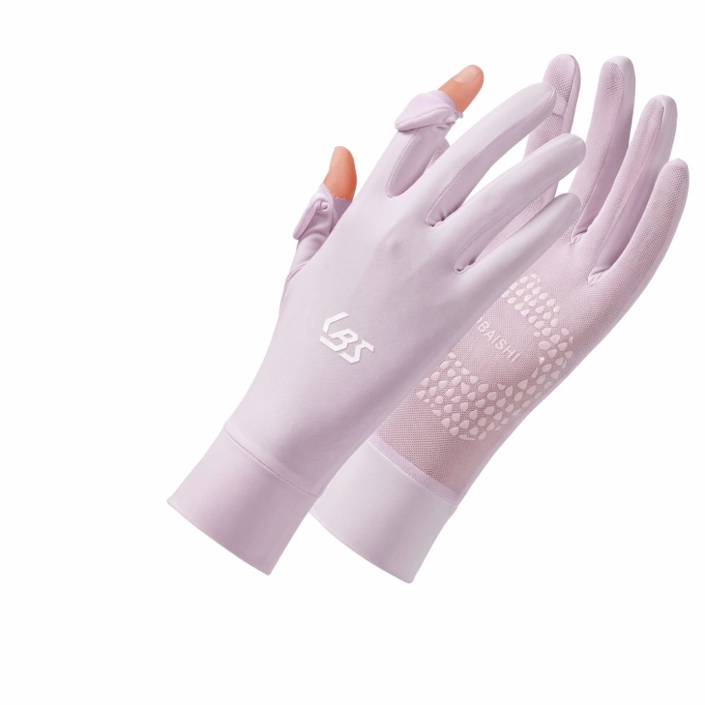 قفازات نسائية من الحرير الجليد - مراجعة Touch Screen Gloves وسعره