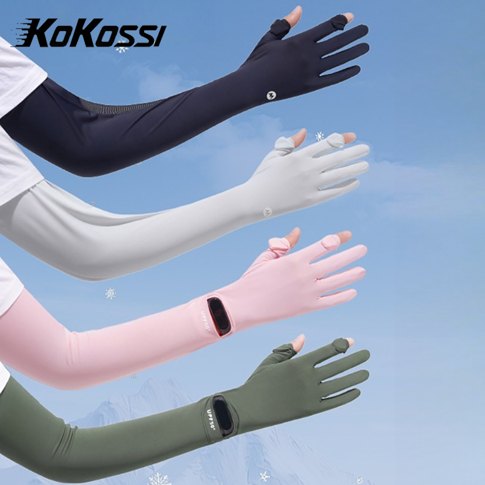 أغطية ذراع نسائية صيفية من KoK - مراجعة Touch Screen Gloves وسعره