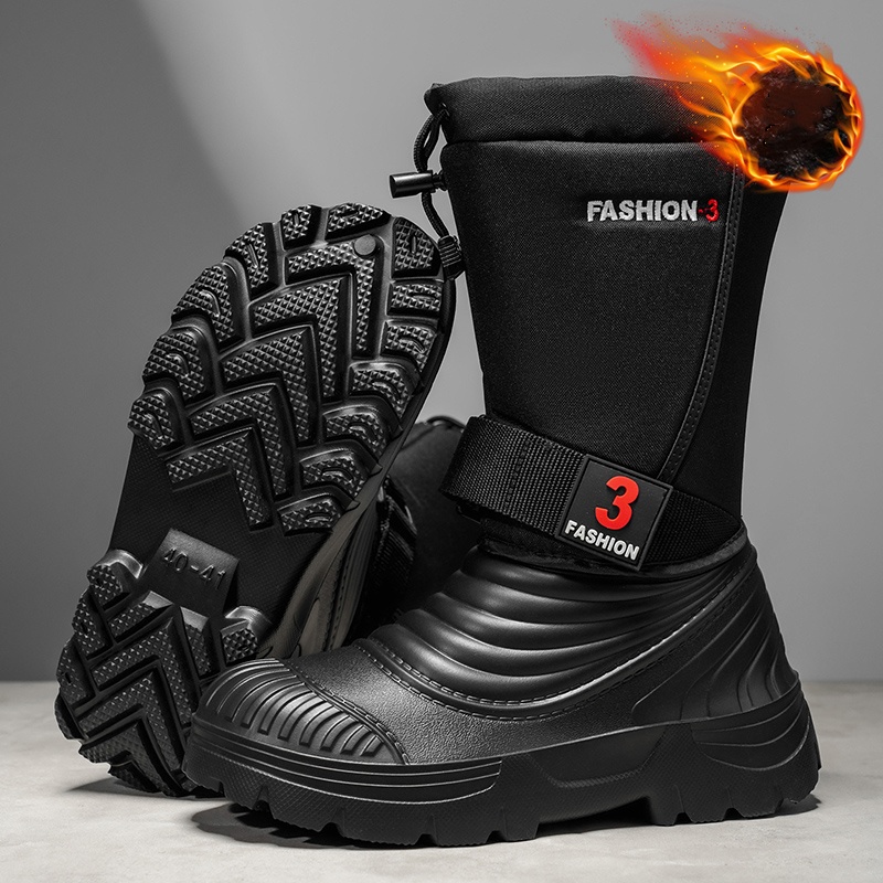 أحذية الثلوج الرجالية الجديدة  - مراجعة Waterproof Winter Boot وسعره