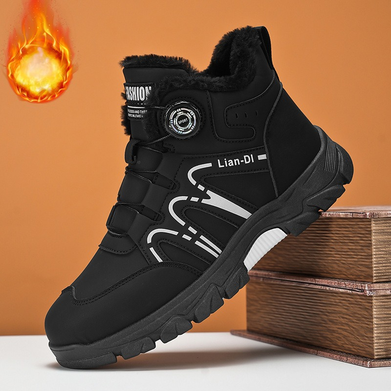 أحذية رجالية شتوية جديدة مبطنة - مراجعة Waterproof Winter Boot وسعره