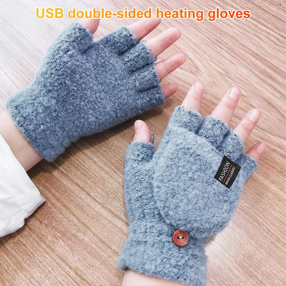 USB تسخين كهربائي قفازات الشتا - مراجعة Touch Screen Gloves وسعره