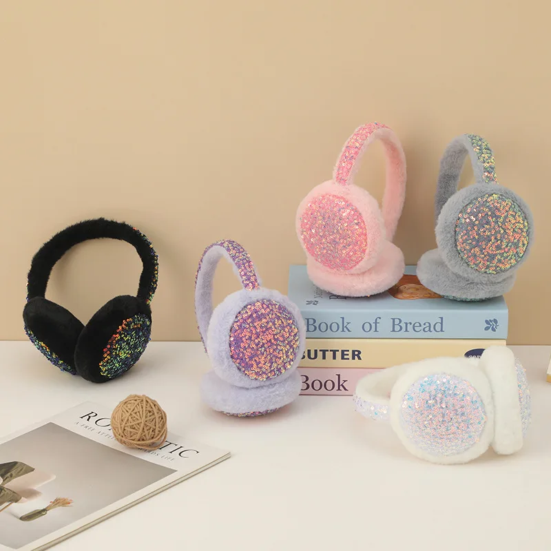 غطاء للأذنين النسائية الكورية  - مراجعة Earmuffs Foldable وسعره