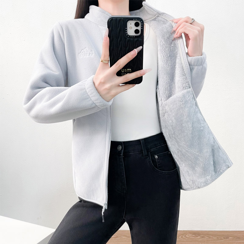 بلوزة من الصوف بدون قبعة المرأ - مراجعة Sherpa Hoodie Fleece وسعره