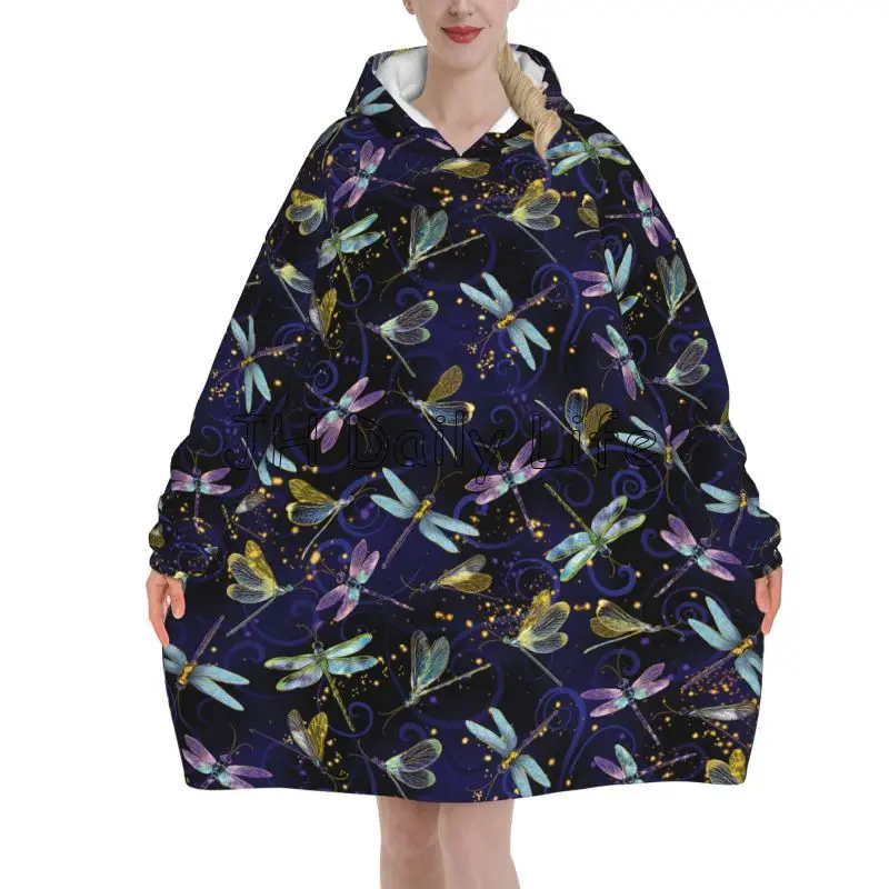اليعسوب غالاكسي يمكن ارتداؤها  - مراجعة Sherpa Hoodie Fleece وسعره