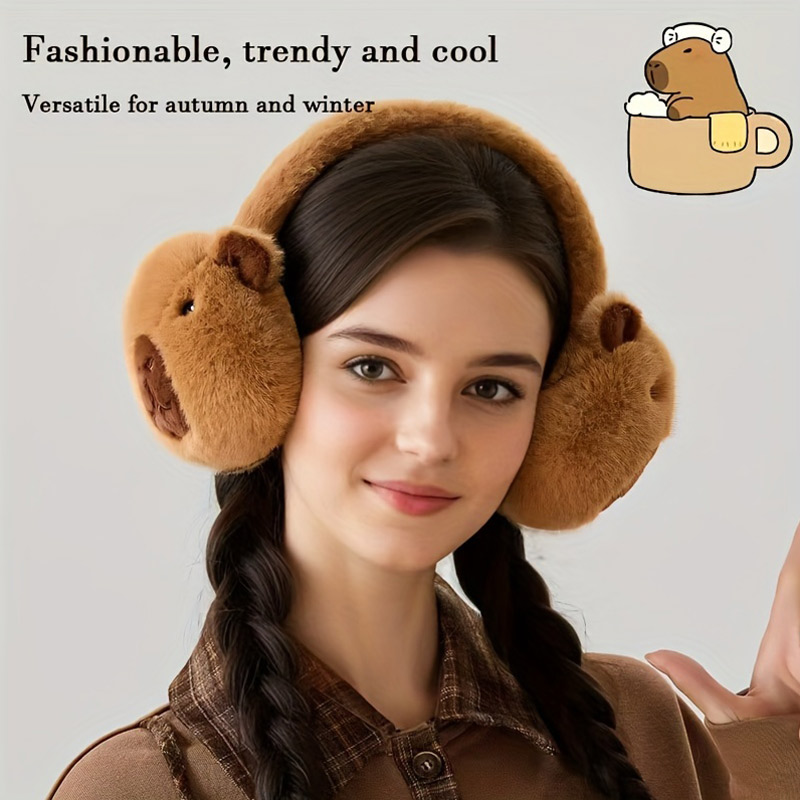 لطيف كابيبالا غطاء للأذنين الك - مراجعة Earmuffs Foldable وسعره