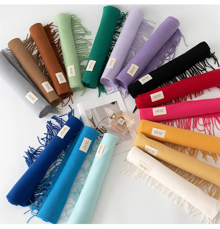 2024 الخريف وشاح للنساء طويل د - مراجعة Cashmere Pashmina Wrap وسعره