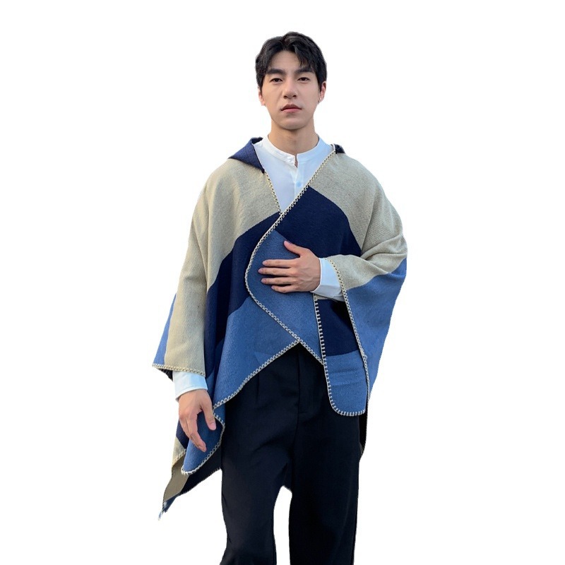 2025 خمر الرجال تنوعا مخطط مقن - مراجعة Wool Scarf Men وسعره
